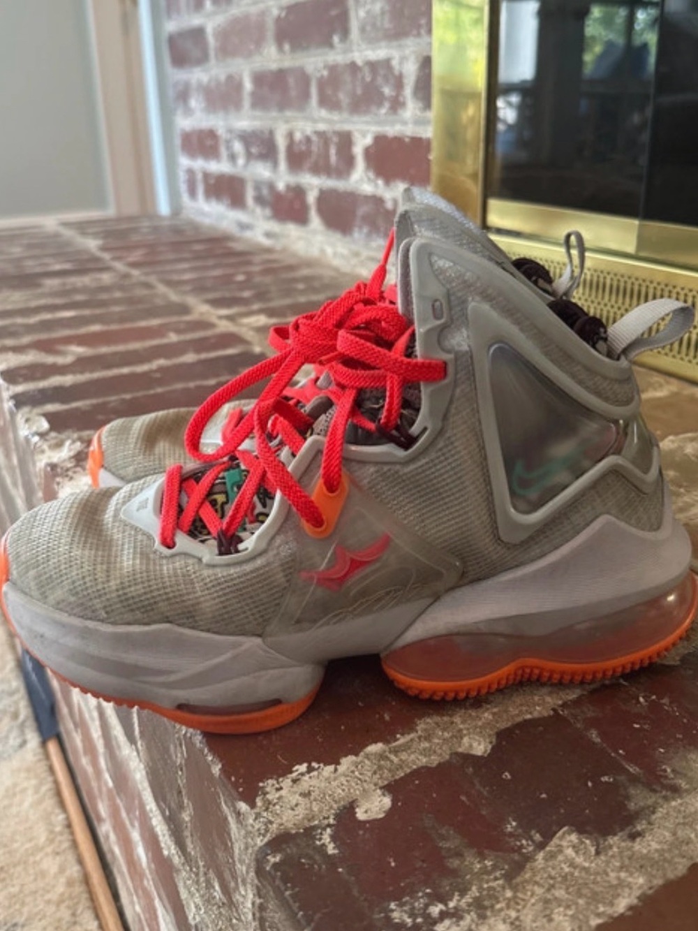 Nike lebron 19 “fast food” series sneakers 4Y
